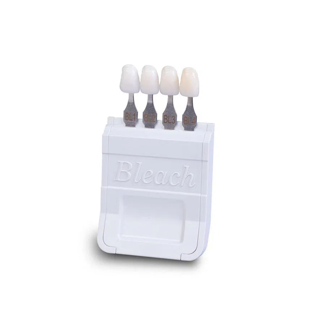Teeth Whitening Retainer - 4 Colors Dental Bleached Shade Guide