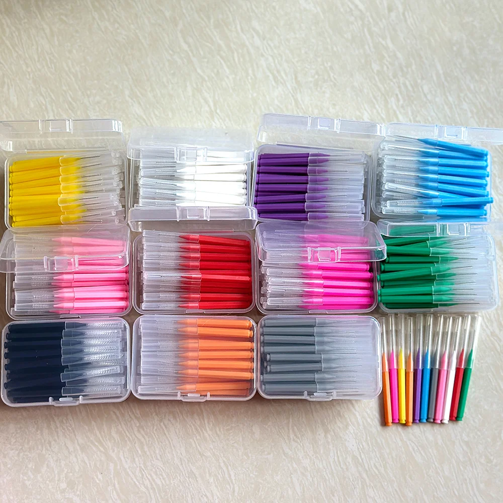 Teeth Whitening Toothbrush - 50pcs Interdental toothbrush Health Care Teeth