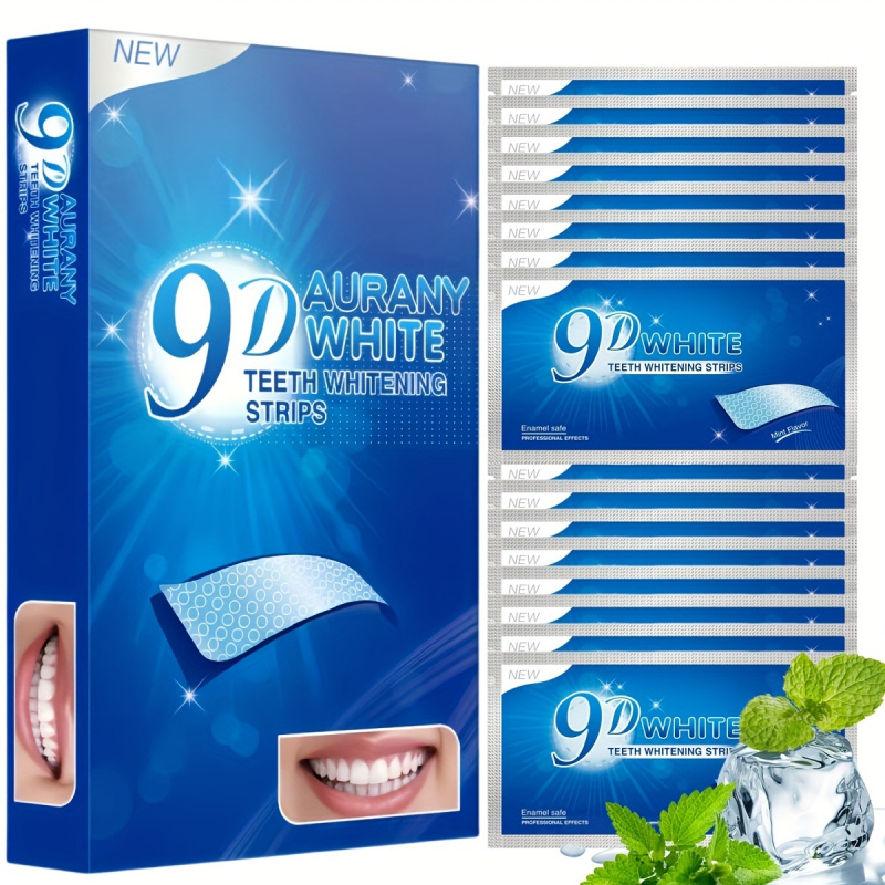 Teeth Whitening Procedure - 21 Pairs of 9D Aurany White