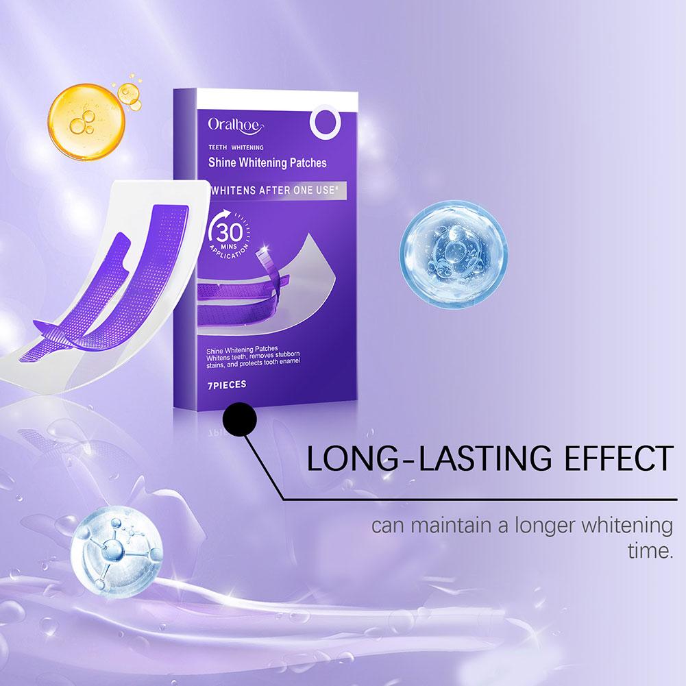 7pcs Purple Teeth Whitening St - Teeth Whitening Bleaching Kit 评论和价格