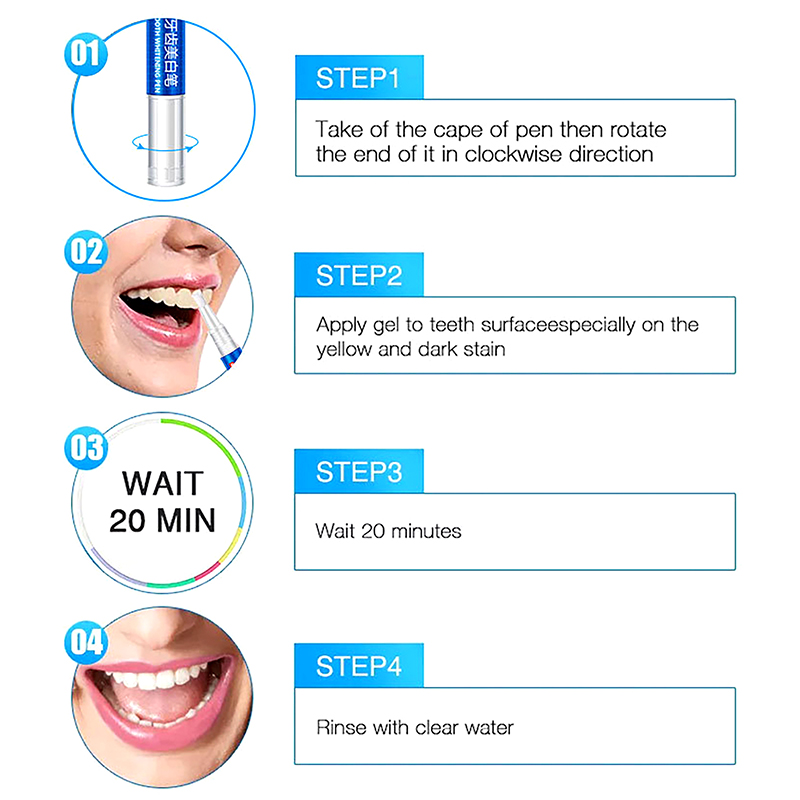 Teeth Whitening Pen Profession - Teeth Whitening Bleaching Kit 评论和价格