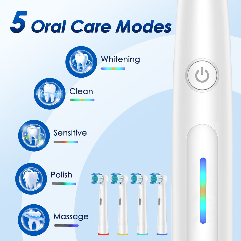 Rotary Electric Toothbrush Rec - Teeth Whitening Toothbrush 评论和价格