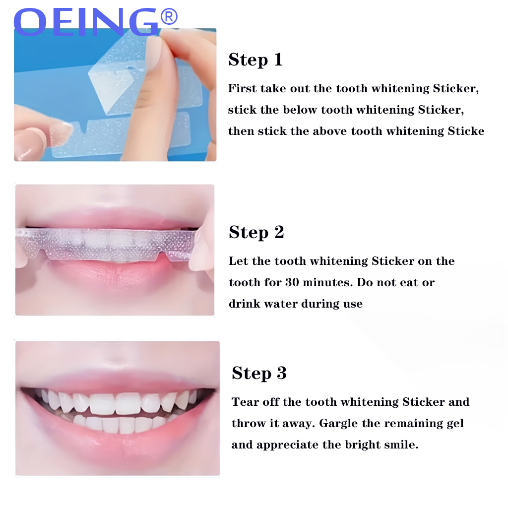 9D 5D Teeth Whitening Strip 14 - Teeth Whitening Home Kit 评论和价格