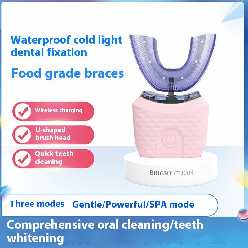 Electric U-Shaped Toothbrush f - Teeth Whitening Toothbrush 评论和价格