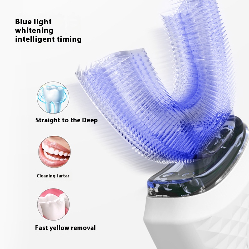 Electric U-Shaped Toothbrush f - Teeth Whitening Toothbrush 评论和价格