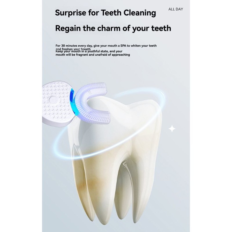 Y59A U-Shaped Electric Toothbr - Teeth Whitening Toothbrush 评论和价格