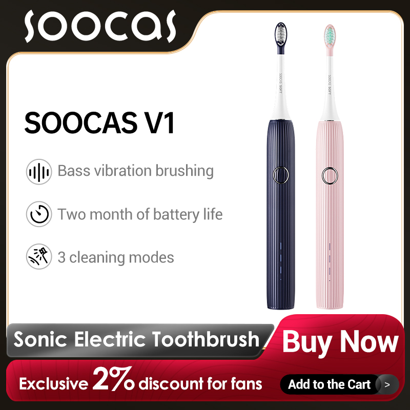 SOOCAS Sonic Electric Toothbru - Teeth Whitening Toothbrush 评论和价格