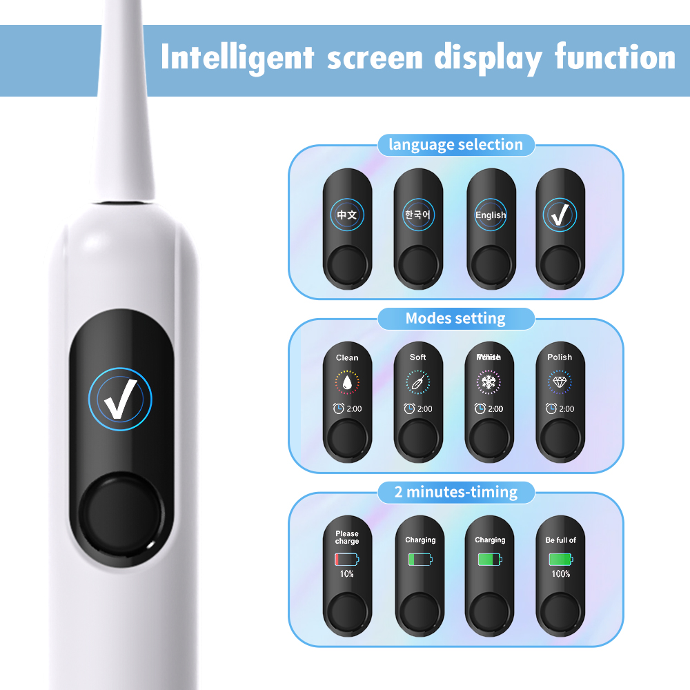 X800-U Electric Toothbrush USB - Teeth Whitening Toothbrush 评论和价格