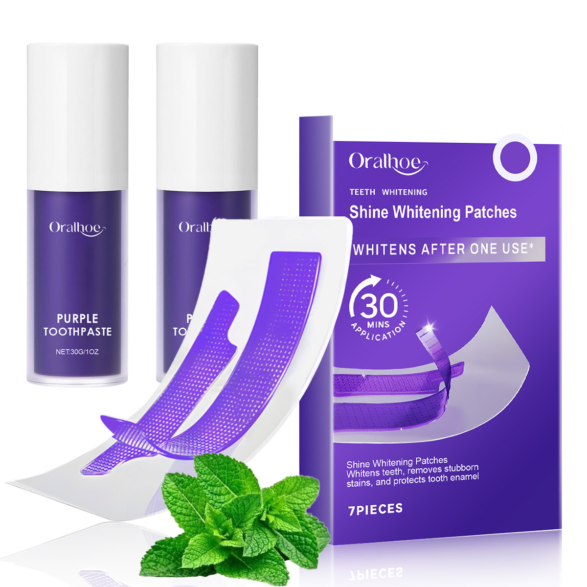 Purple Teeth Whitening Combo K - Teeth Whitening Home Kit 评论和价格