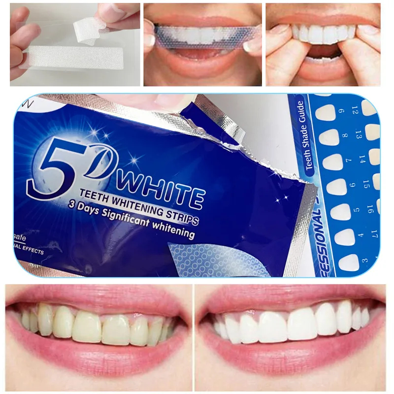 1-12pcs 5D Whitening Teeth Sti - Teeth Whitening Procedure 评论和价格
