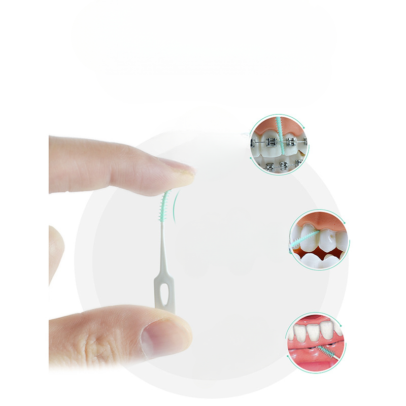 Silicone Interdental Tooth Bru - Teeth Whitening Toothbrush 评论和价格