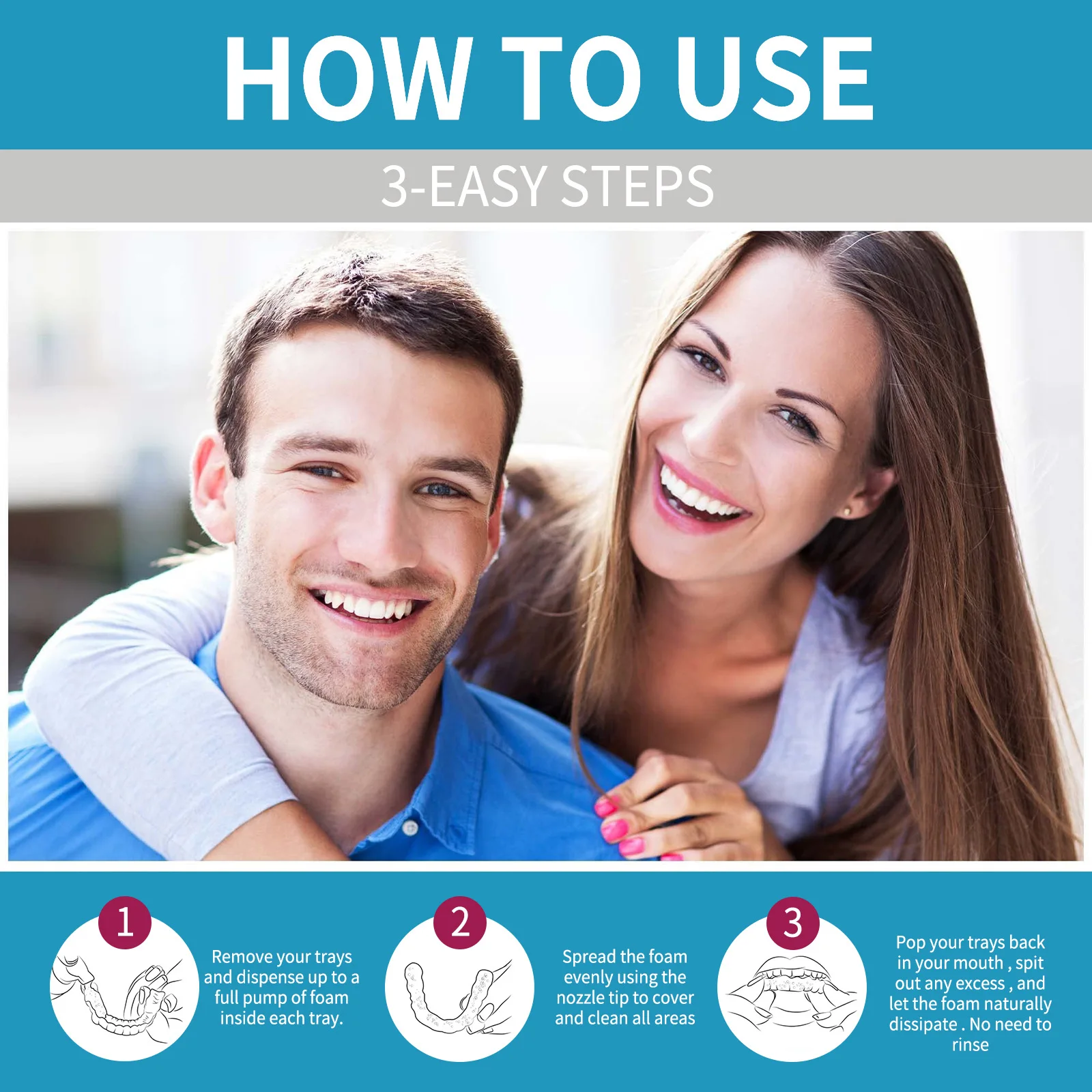 Aligner Denture Cleaner Foam D - Teeth Whitening Retainer 评论和价格
