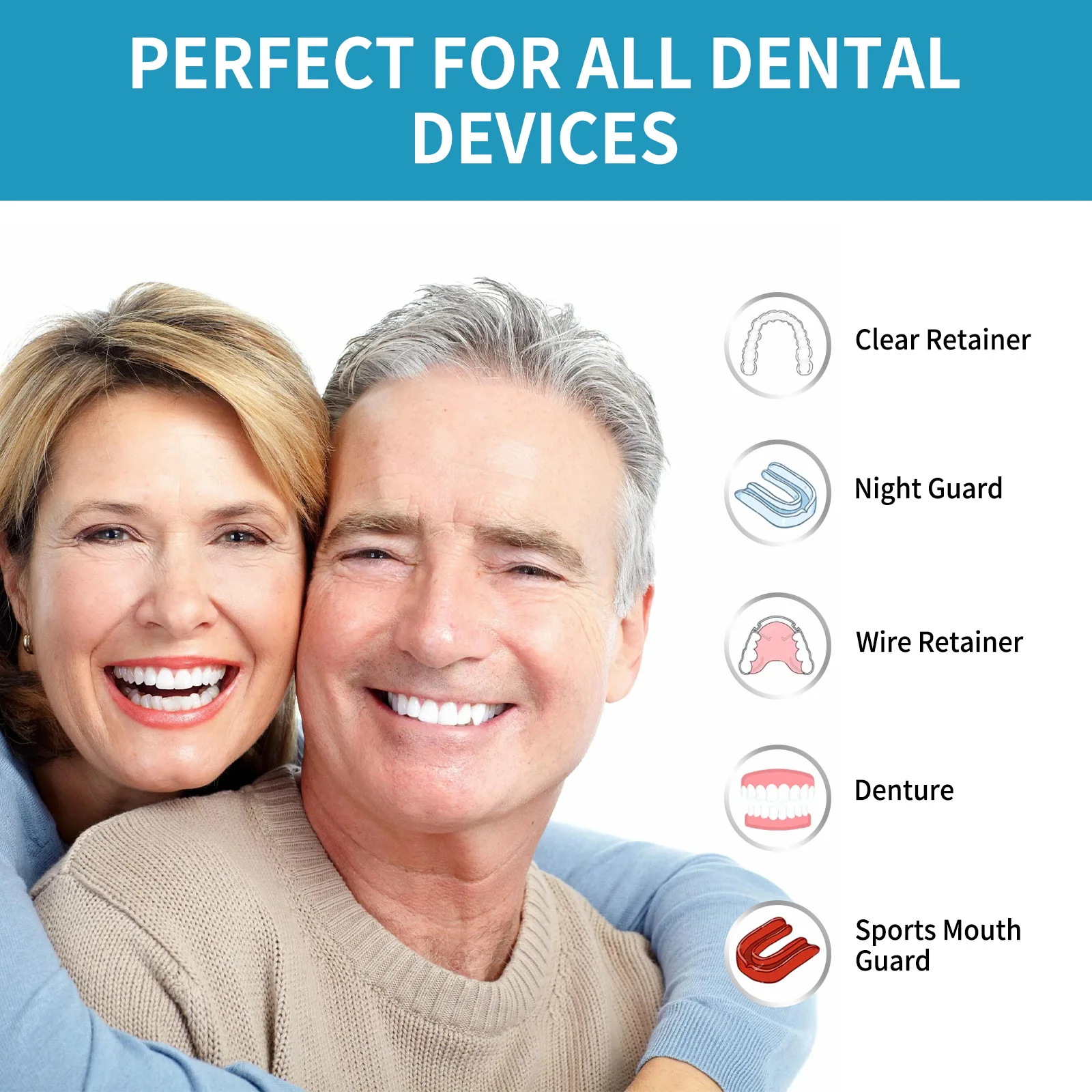 Aligner Denture Cleaner Foam D - Teeth Whitening Retainer 评论和价格