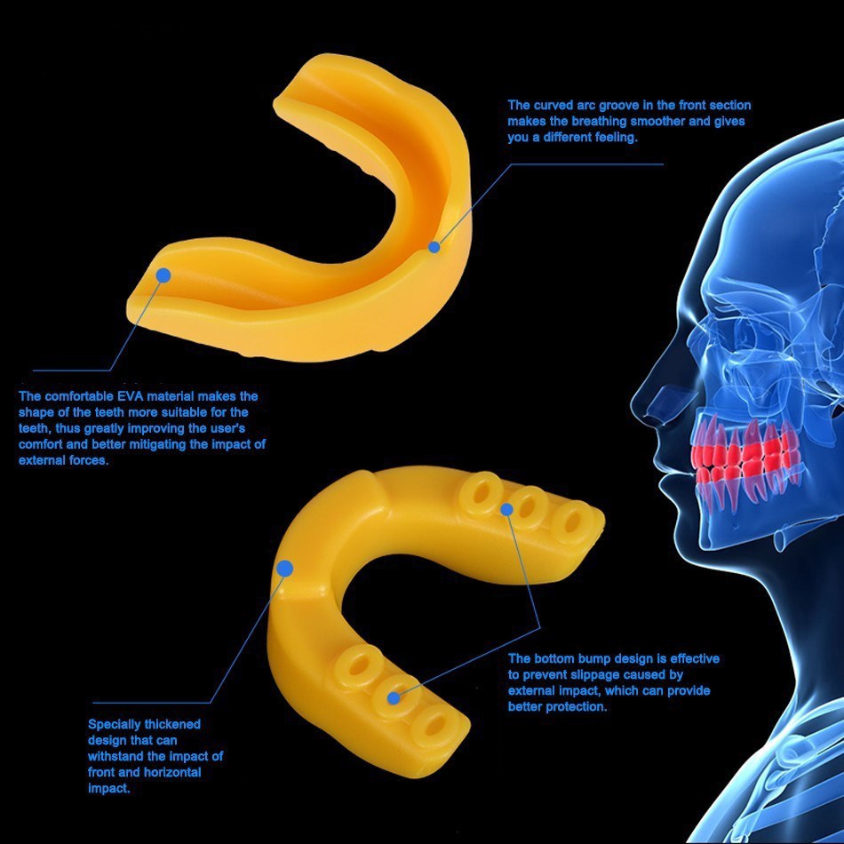 Sport Mouth Guard EVA Teeth Pr - Teeth Whitening Retainer 评论和价格