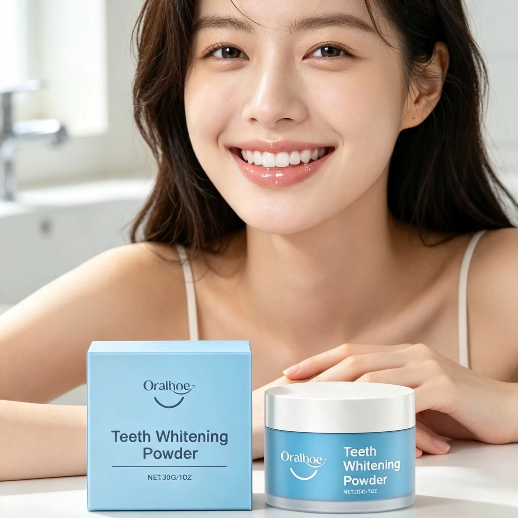 Oralhoe Tooth Powder for Brush - Teeth Whitening Procedure 评论和价格