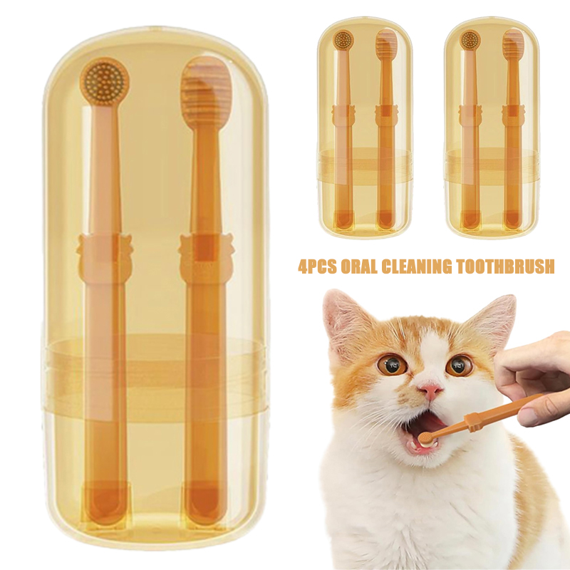 Teeth Whitening Dog Cat Silico - Teeth Whitening Toothbrush 评论和价格