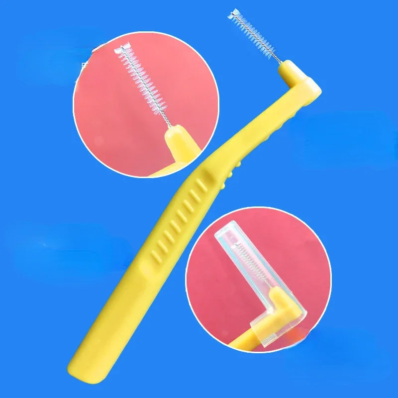 10Pcs L Shape Push-Pull Interd - Teeth Whitening Toothbrush 评论和价格