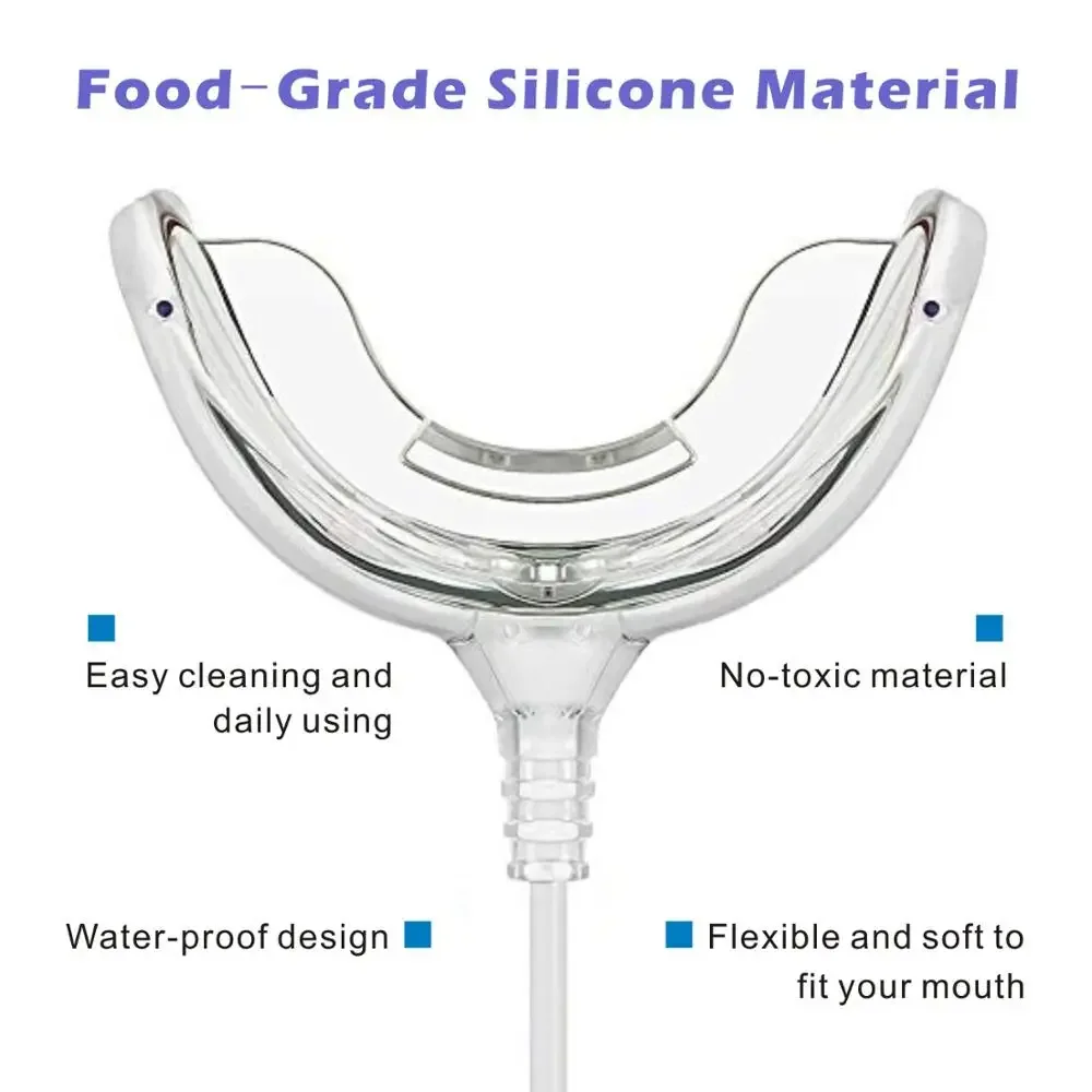 Portable LED Cold Blue Light S - Teeth Whitening Home Kit 评论和价格