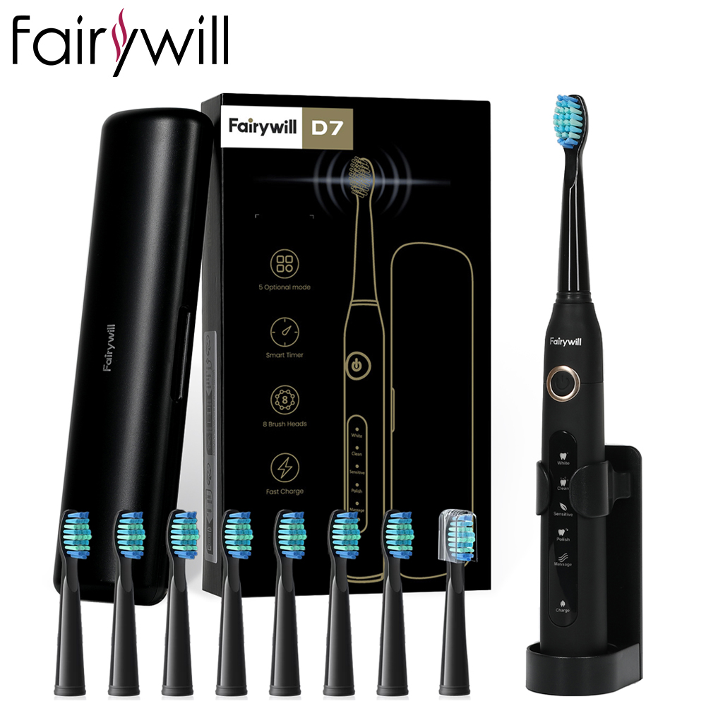 Fairywill FW507 Electric Sonic - Teeth Whitening Toothbrush 评论和价格