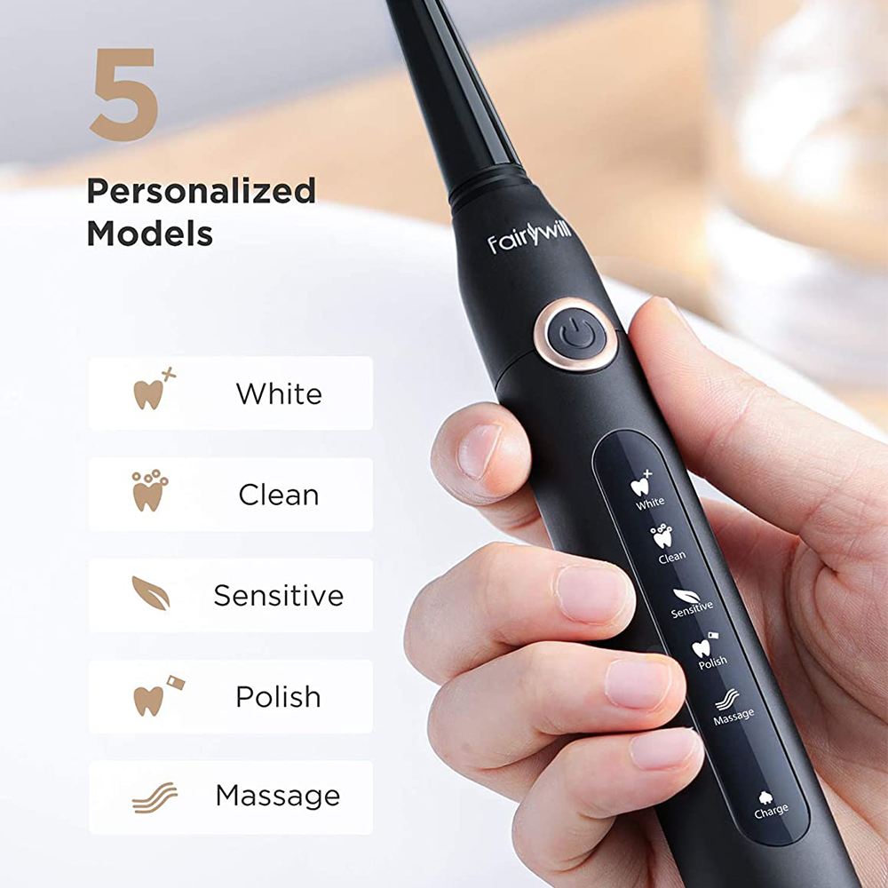 Fairywill FW507 Electric Sonic - Teeth Whitening Toothbrush 评论和价格
