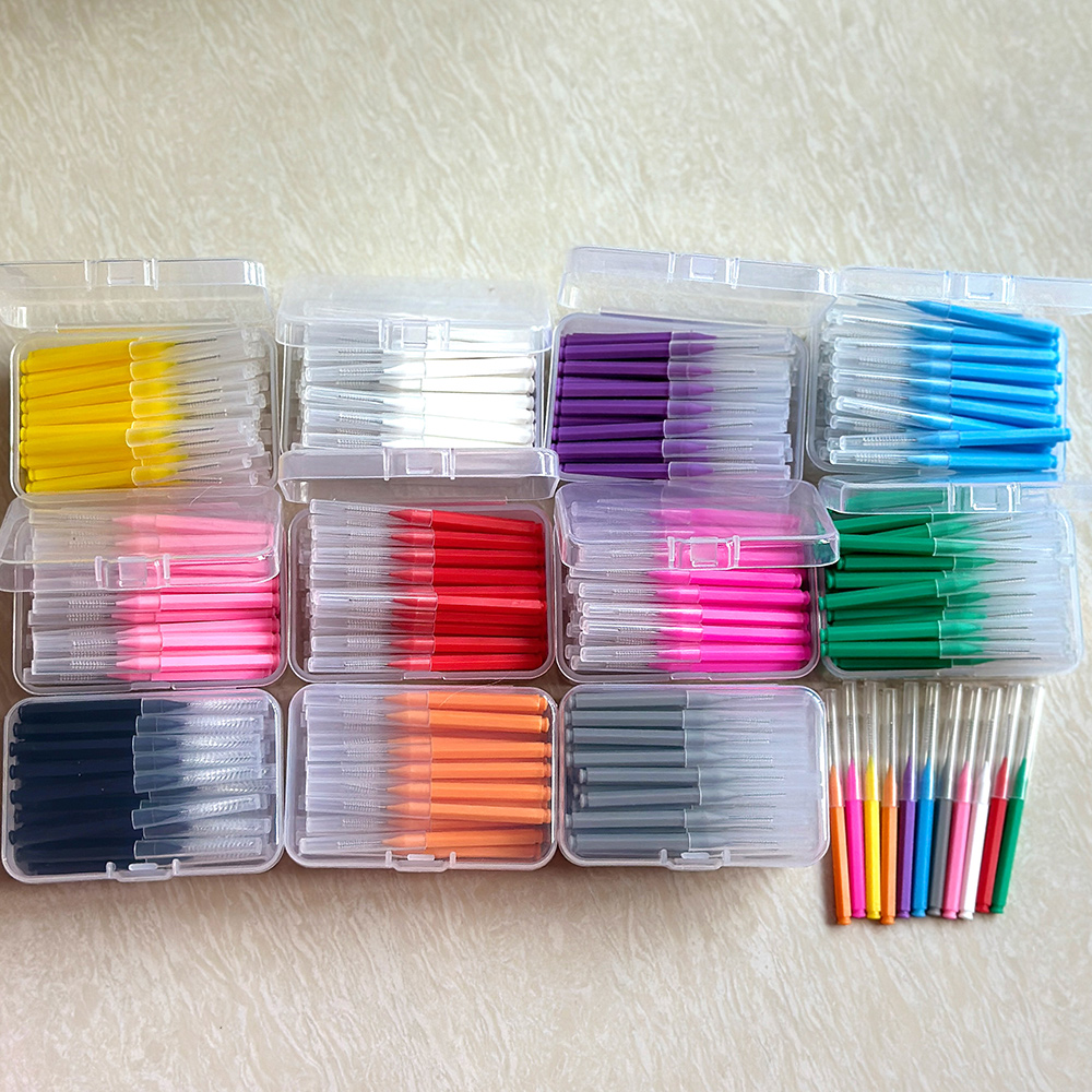 50pcs  Interdental Brushes Hea - Teeth Whitening Toothbrush 评论和价格