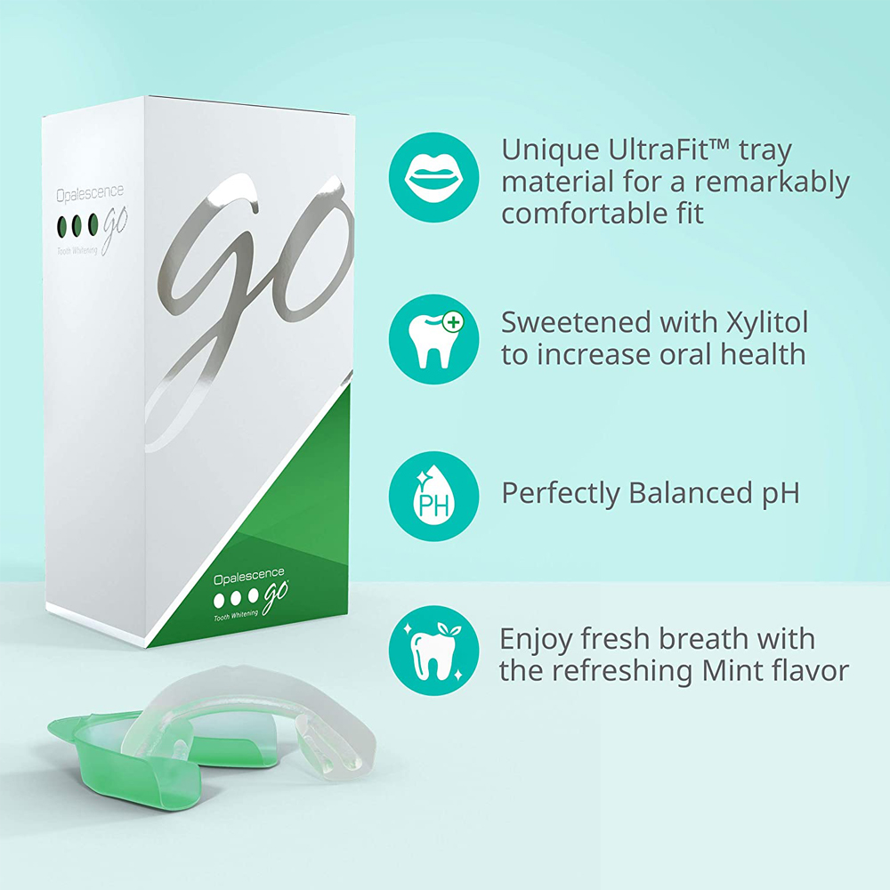 Opalescence Go Teeth Whitening - Teeth Whitening Home Kit 评论和价格