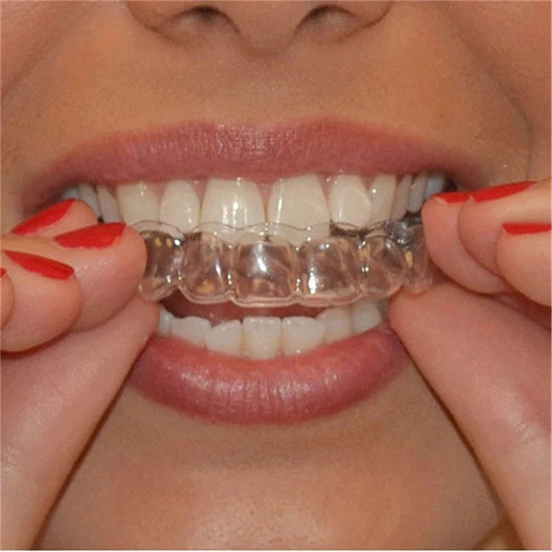 1/8pc Mouth Guard EVA Teeth Pr - Teeth Whitening Gel For Trays 评论和价格
