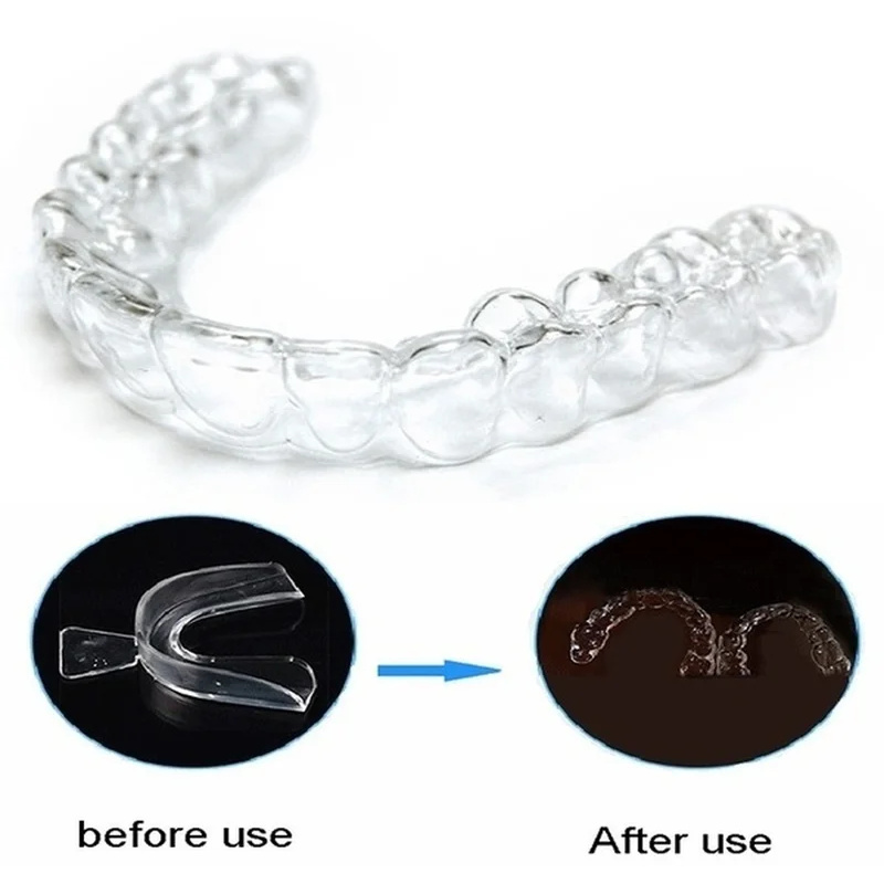 1/8pc Mouth Guard EVA Teeth Pr - Teeth Whitening Gel For Trays 评论和价格