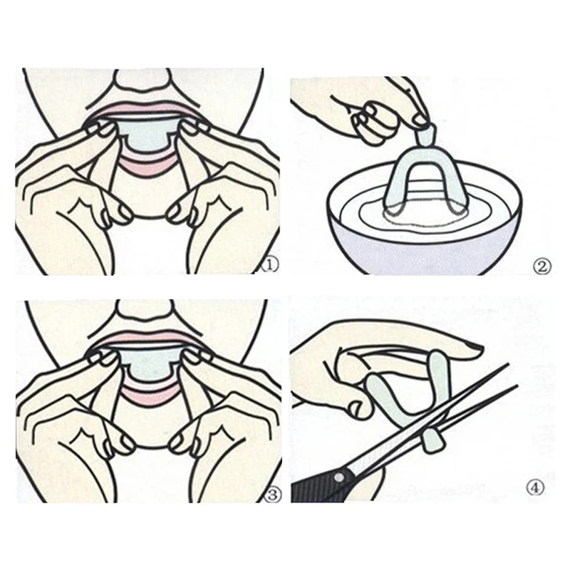 1/8pc Mouth Guard EVA Teeth Pr - Teeth Whitening Gel For Trays 评论和价格