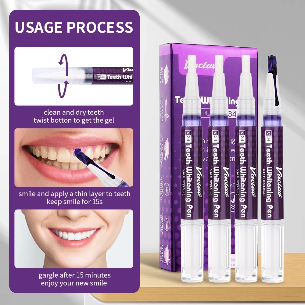 Vaclav V34 Purple Teeth Whiten - Teeth Whitening Procedure 评论和价格